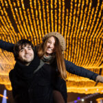 Christmas Market Marseille couple