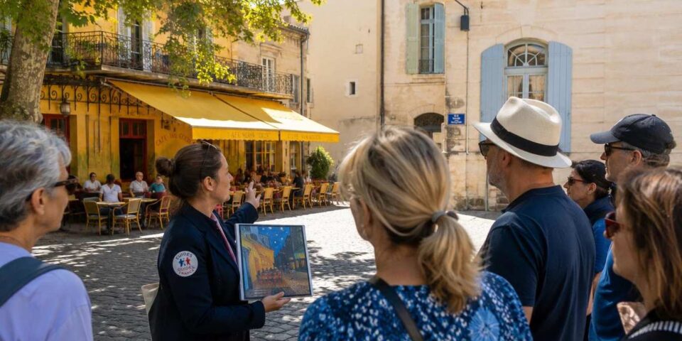 Things to do in Arles, Van Gogh tourist group