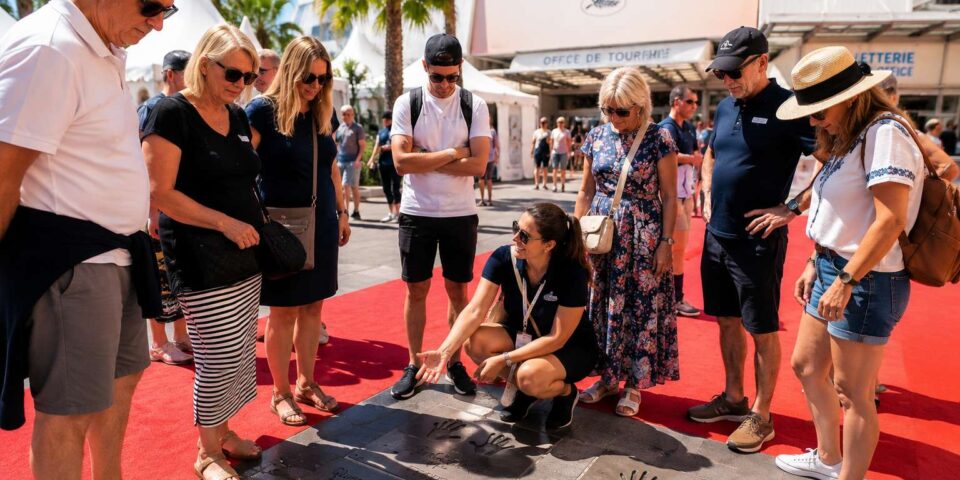 Cannes film festival stars tour group