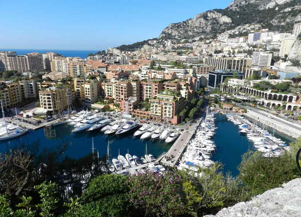 landscape of port monaco