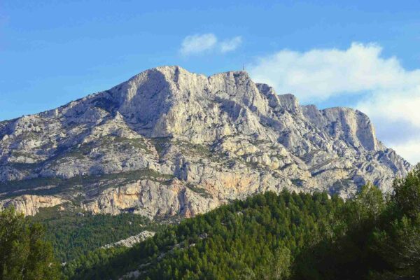 mountain next to aix